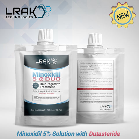 Dutasteride and Minoxidil - 5a-DUO