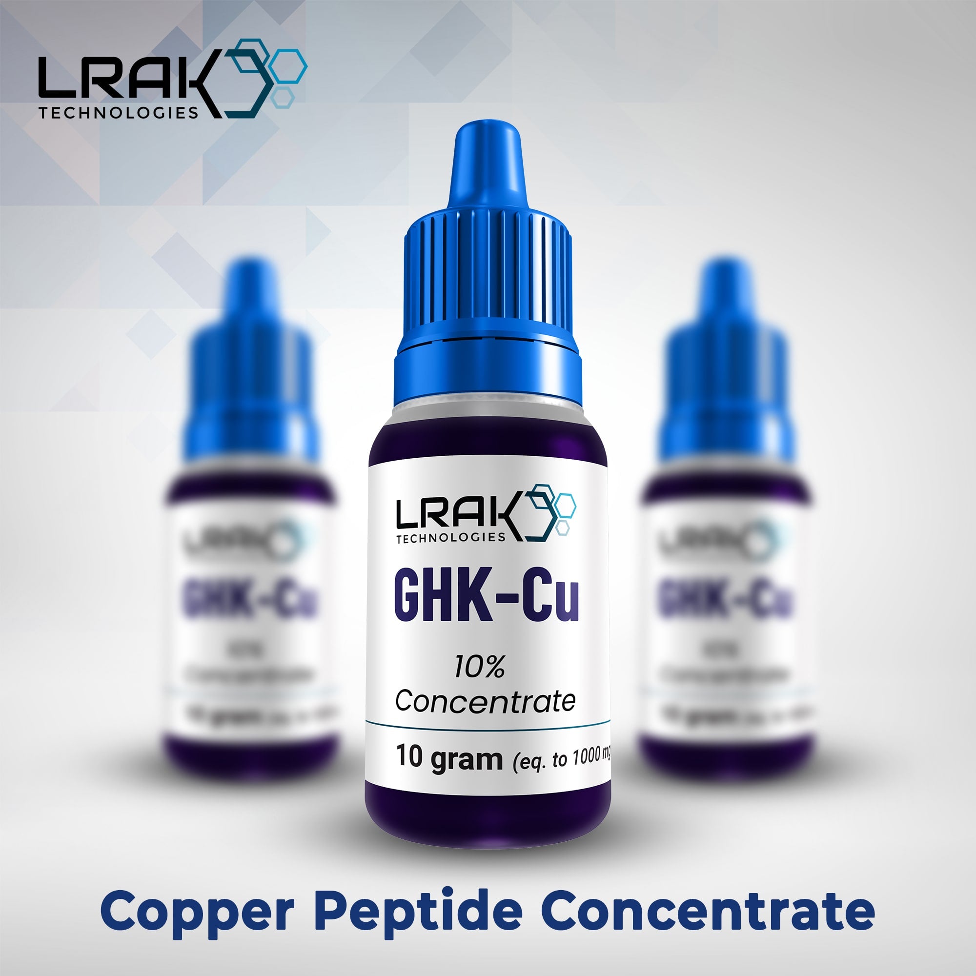 GHK-Cu - 10 g (10% Concentrate, 100,000 ppm)