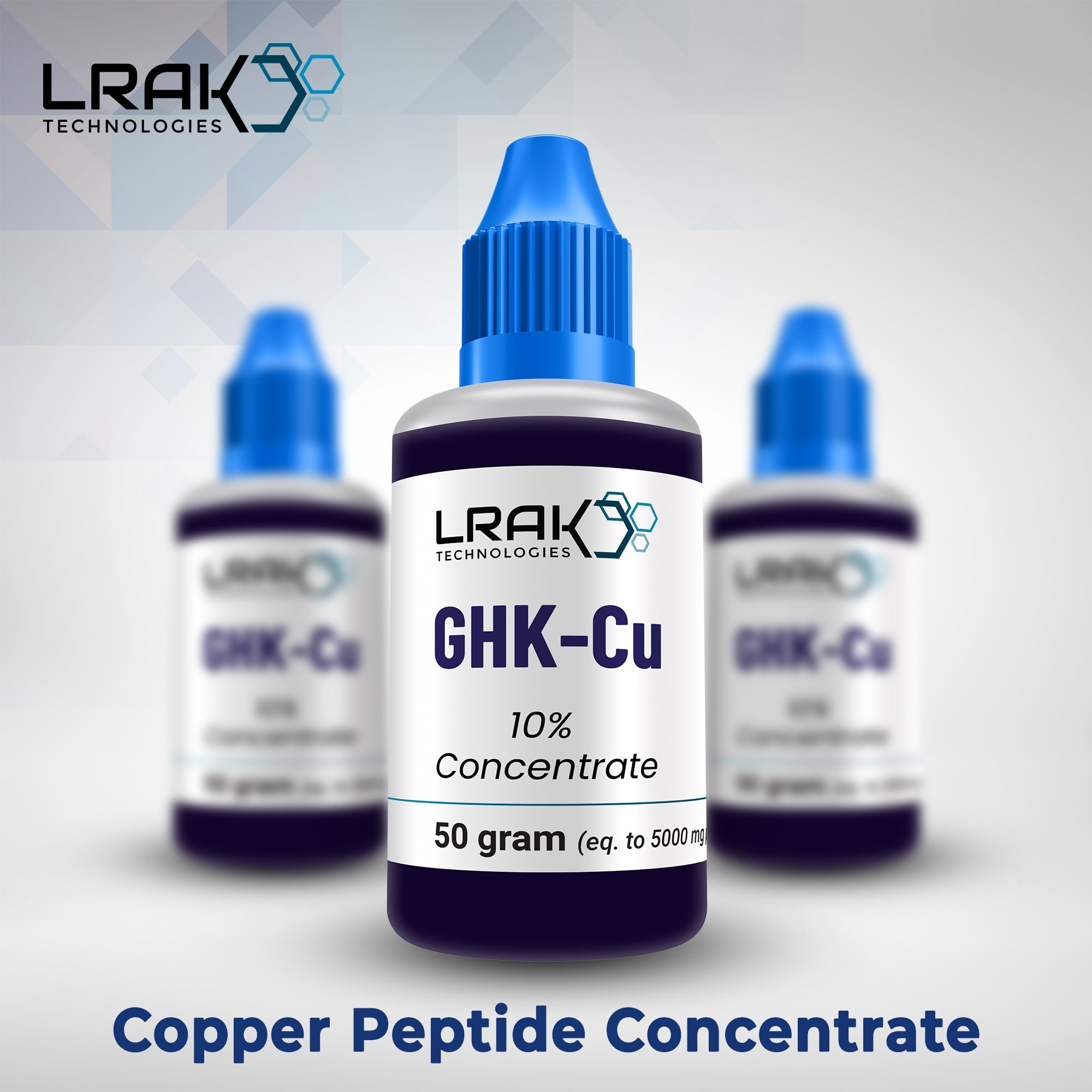 GHK-Cu - 50 g (10% Concentrate, 100,000 ppm)