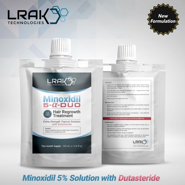 Dutasteride and Minoxidil - 5a-DUO