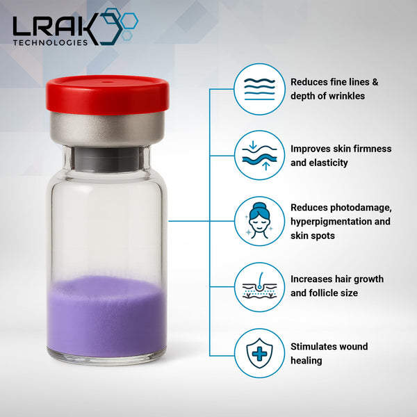 GHK-Cu - Copper Peptide 50 mg (Lyophilised, >99% Purity)